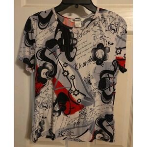 NyGard Collection Womens Top Size M 10/12  Abstract Graphic